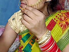 Indian bride seduced by neighbor in Hindi wedding porn! 😲