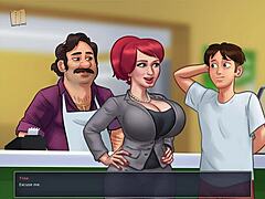 Summertime Saga Features Big Ass in 69 Position