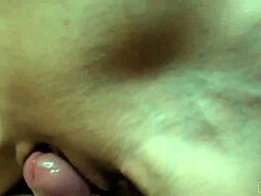 why is this virgin pussy dripping with creampie already? close up grinding shows every wet detail in pov!
