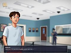 Adult visual novel walkthrough: Summertime saga 69