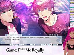 vtuber lewdneko gets naughty in the game