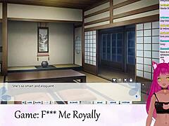 vtuber lewdneko gets naughty in the game