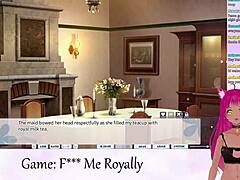 vtuber lewdneko gets naughty in the game