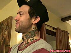 Photo Shooting Punk Showing Tattoos, Piercings, And Alternative Style In Close Up