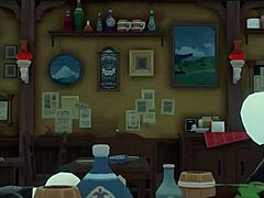 Eula from genshin in 3d hentai animation