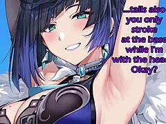 Yelan Guides You Through Intense Edging With Thrilling Hentai Jerk Off Instructions