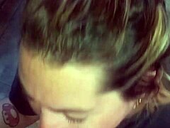 hey that blonde just slurped up my cum like breakfast from my dick