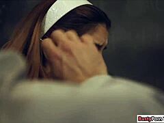 Cute sally squirt fucks instructor!