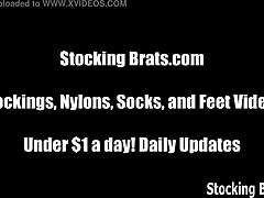 it's fun having lesbian sex in stockings with femdom bdsm