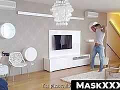 Masked Guys Plow Juicy Pussy