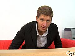 Hardcore anal action for homo duo