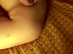 Young and amateur lesbians try out tribbing in a hotel room