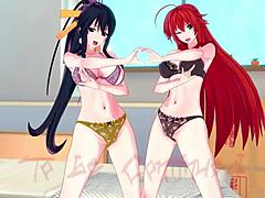 Rias Gremory And Akeno Asking Me Something Hs Dxd Ntr Madness 2