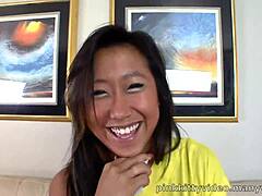 Asian Teen Gets Drilled And Filled