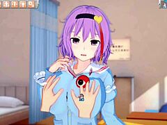 Hell Yeah! Satori from Touhou Gets Her Big Tits Groped in 3D Hentai!