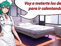 Extreme Anal JOI with Endless Spanish BDSM Experiment on European Shemale Slave.