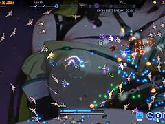 In this hentai game, you discover a giant naked space waifu in wings of seduction.