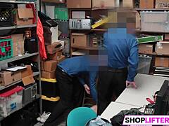 Stunning Shoplifter Gets Caught