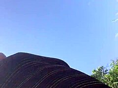 Crazy bitch enjoys twerking her big ass outdoor in the park.