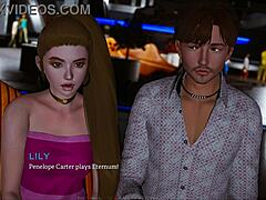 Beautiful anime babe gets a facial in Eternum 210