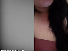 Sexy mexican woman waits for big cumshot on face