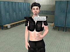 3d gay animated prince enjoys desert sex