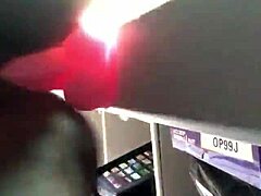 wow, fat ebony pussy drips cum after fucking with dildo in pov