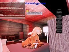 Exploring wild Roblox adventures with blonde in various positions