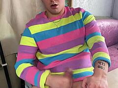 Horny College Stud Joshuaaalewisss Talks Dirty While Stroking Huge Cock.
