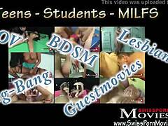 Blonde Teen Inserts Vegetable and Cock into Pussy in SPM Amanda20 TR40