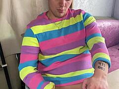 Horny College Stud Joshuaaalewisss Talks Dirty While Stroking Huge Cock.