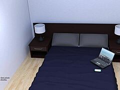 Fat milf flaunts big tits and ass in 3d cartoon pov