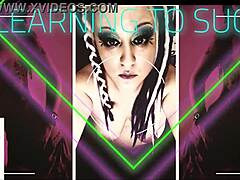 Horny Stepsister Teaches Cock Sucking for Watching.