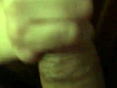 Redhead sucks and licks balls in amateur blowjob session!