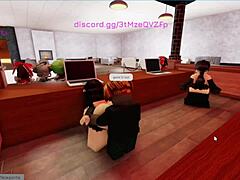 Cheating Roblox girl gets pounded by massive black cock in wild scene