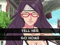 Naruto parody sarada training uncensored