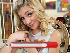 petite blonde girlfriends videotaped fucking pov