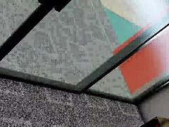 Futa's lewd gym session with me.