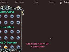 Hot goblin girl model takes pornstar path in Flip Witch Pixel Hentai Game Ep 7