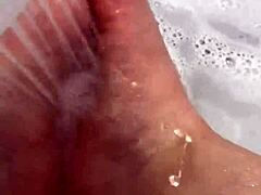 I Take Off My Nylon And Take A Shower!