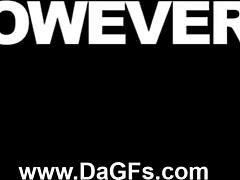 Ebony Girl's Striptease Undressing With Ripped Clothes.