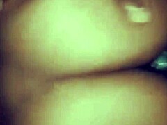 Big black cock cums on girlfriend’s face in deep backshot xxx