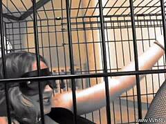 Blonde milf enjoys interracial anal sex with handjob and assfucking