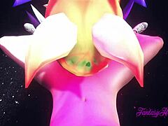 league of legends hentai with ahri in hard japanese anime sex