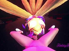 league of legends hentai with ahri in hard japanese anime sex