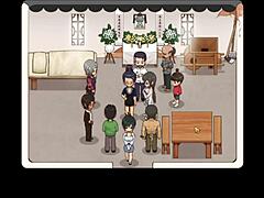 Hentai game village rhapsody final part 9 boldly fucking redhead and slut with big cock in cosplay anime action