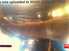 kassandra masturbates in bathroom for virtual casting