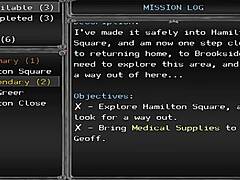 Detailed Scene of Overgrown Genesis in Bathroom with Bathing and Shower