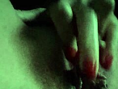 Just fucked, I squeeze my clit with sensitive pussy 😏