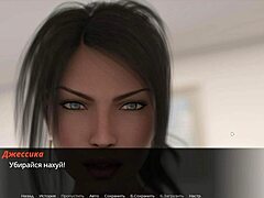 3D animated college threesome with big dick action and boob jobs